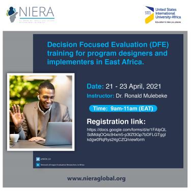 DFE Training for program designers and implementers in East Africa
