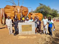 The Environmental Society (ENSO) Club visits Nairobi National Park for a game drive