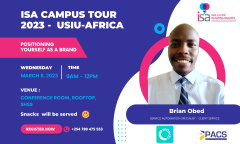 ISA - Campus Tour and Bootcamp