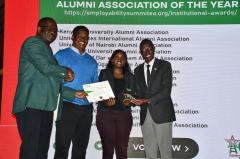 USIU-Africa Alumni wins the Alumni Association of the Year Award at the East Africa Employability Summit