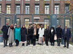 Criminal justice students visit the Hague for an academic trip