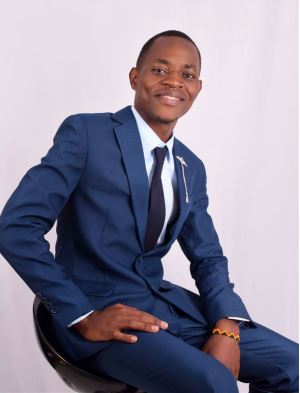 Safari Etienne, one of the Scholars featured in the newsletter, where he shared his journey of becoming a student at USIU-Africa. Photo: Safari Etienne/UNHCR. 
