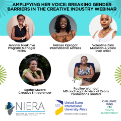 NIERAs Amplifying Her Voice: Breaking Gender Barriers in the Creative Industry