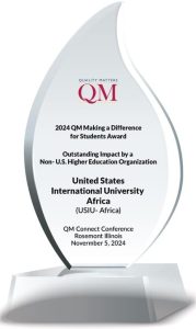 2024 QM making a difference for students award